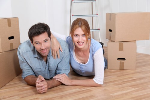 Preparation and loading of unwanted furniture