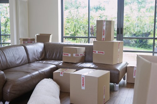 Local van service supporting a residential move in Shacklewell
